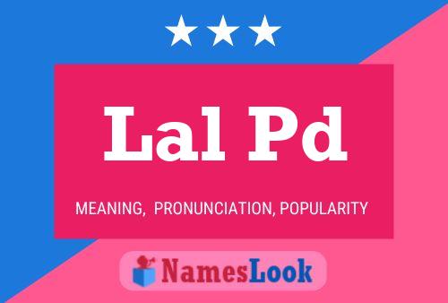 Lal Pd Name Poster