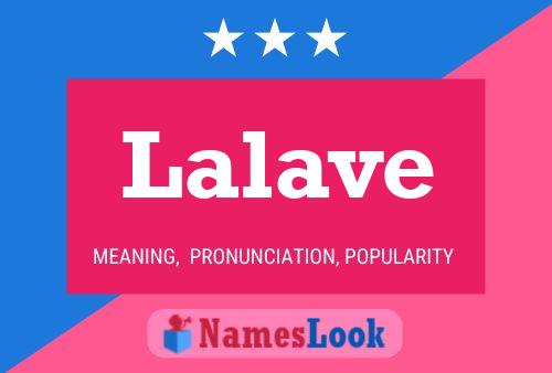 Lalave Name Poster