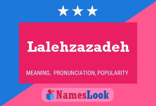 Lalehzazadeh Name Poster