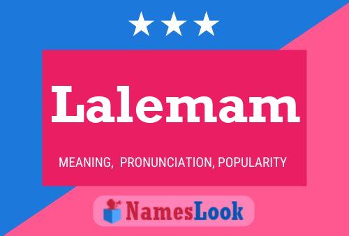 Lalemam Name Poster