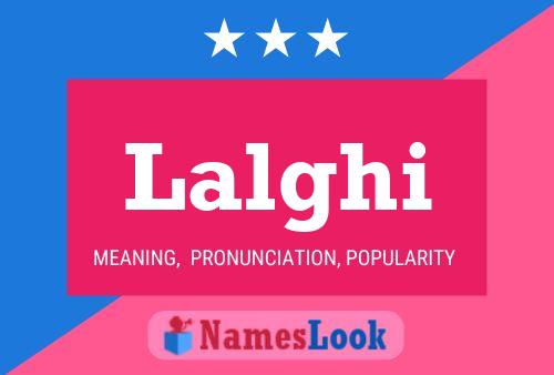 Lalghi Name Poster