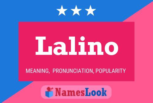 Lalino Name Poster