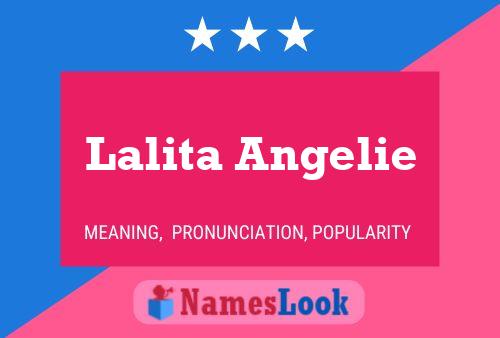 Lalita Angelie Name Poster