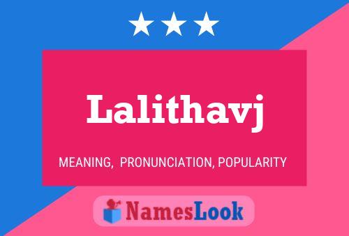 Lalithavj Name Poster