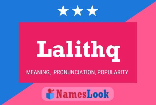 Lalithq Name Poster