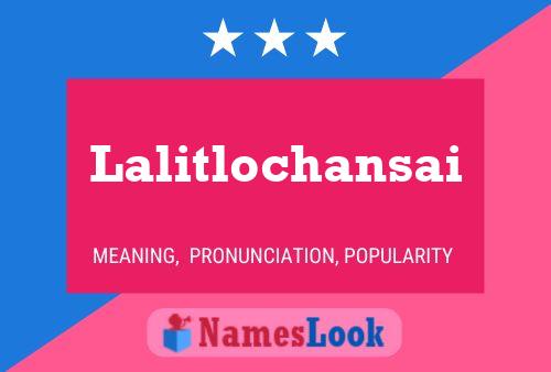 Lalitlochansai Name Poster