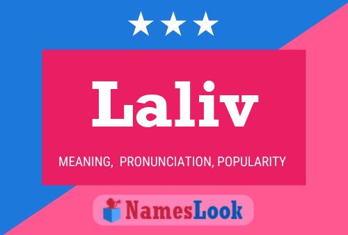 Laliv Name Poster