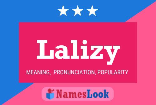 Lalizy Name Poster