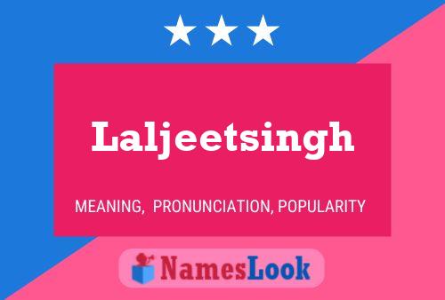 Laljeetsingh Name Poster