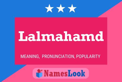 Lalmahamd Name Poster