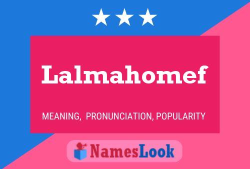 Lalmahomef Name Poster