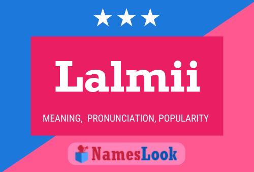 Lalmii Name Poster