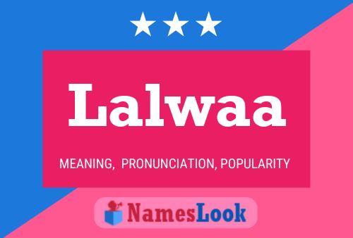 Lalwaa Name Poster