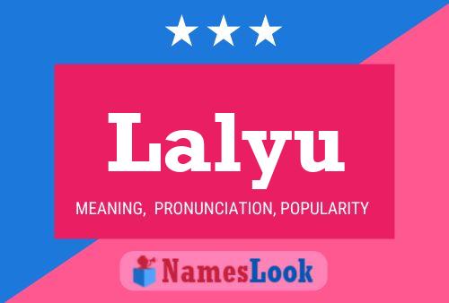 Lalyu Name Poster