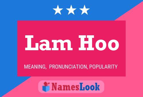 Lam Hoo Name Poster