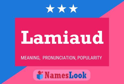 Lamiaud Name Poster