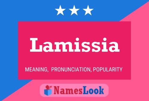 Lamissia Name Poster