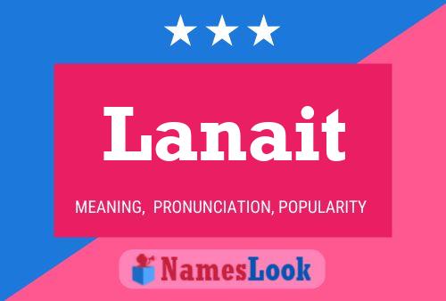 Lanait Name Poster