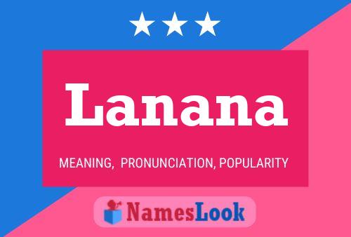 Lanana Name Poster