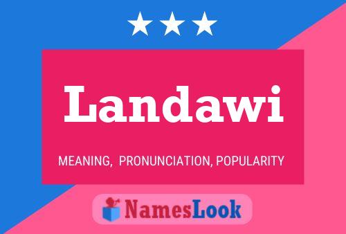 Landawi Name Poster