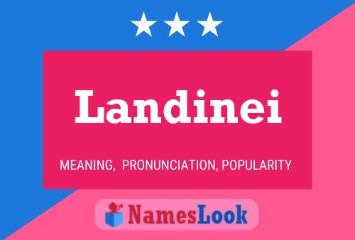 Landinei Name Poster