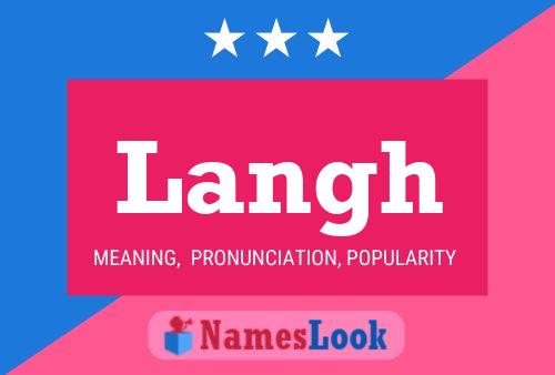 Langh Name Poster