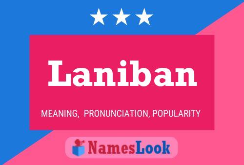 Laniban Name Poster