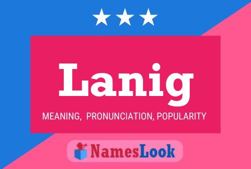 Lanig Name Poster