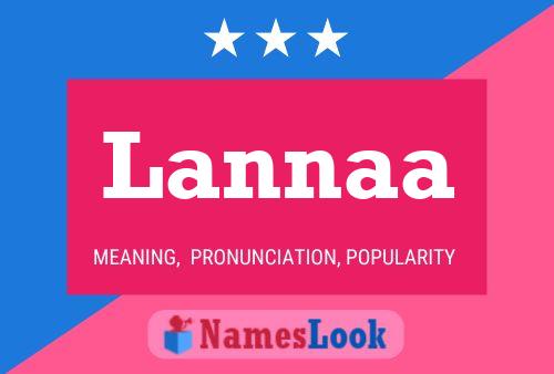 Lannaa Name Poster