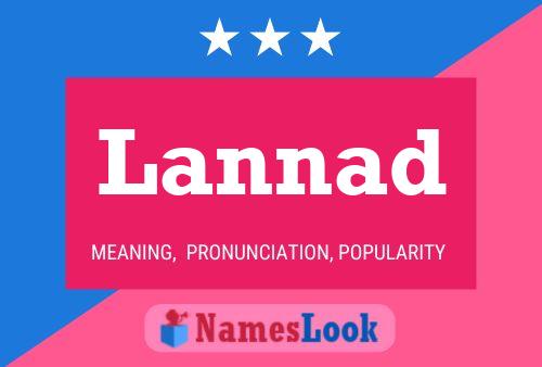 Lannad Name Poster