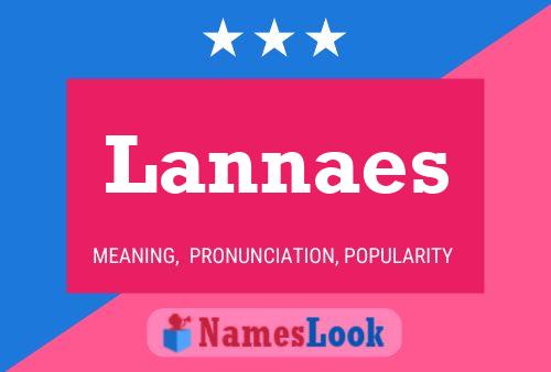 Lannaes Name Poster