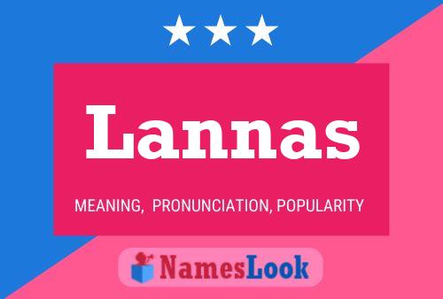 Lannas Name Poster