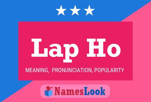 Lap Ho Name Poster