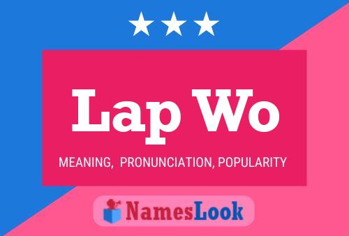 Lap Wo Name Poster