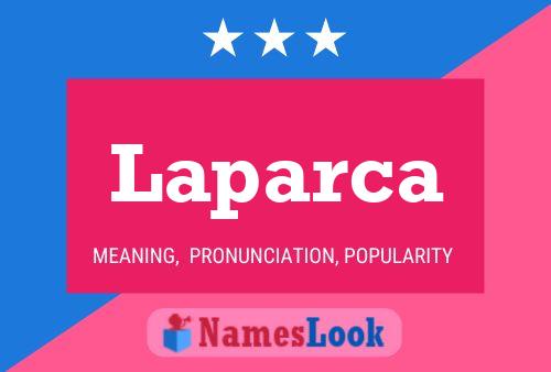 Laparca Name Poster