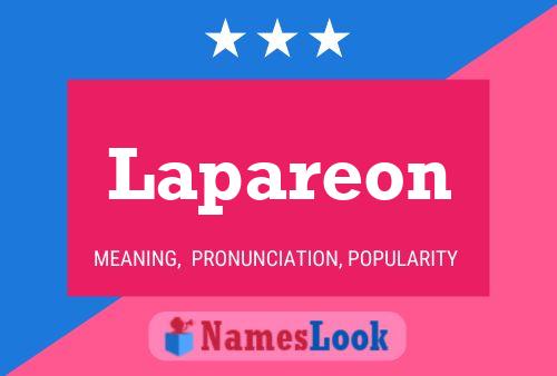 Lapareon Name Poster