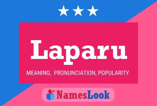 Laparu Name Poster