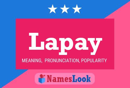 Lapay Name Poster