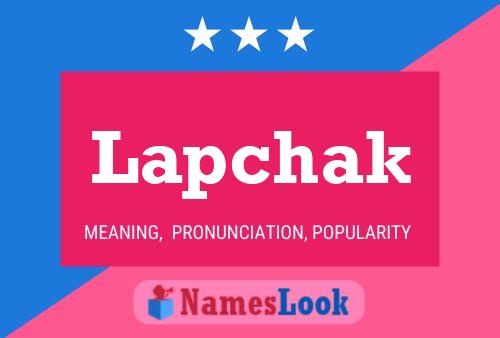 Lapchak Name Poster