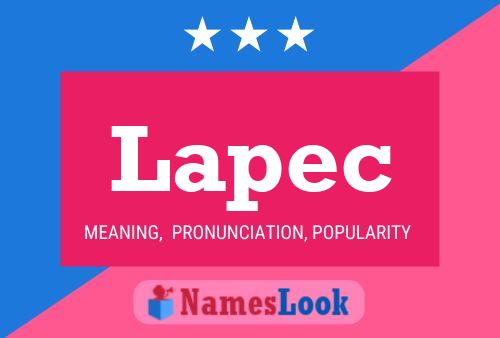 Lapec Name Poster