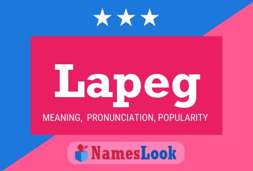 Lapeg Name Poster