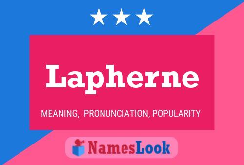 Lapherne Name Poster