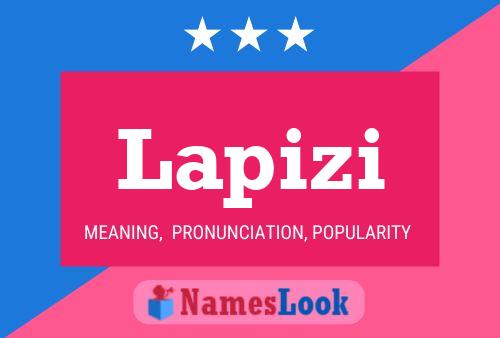 Lapizi Name Poster