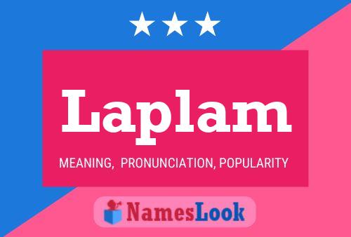 Laplam Name Poster