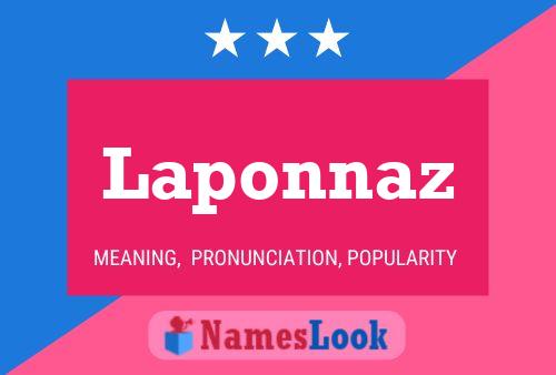 Laponnaz Name Poster