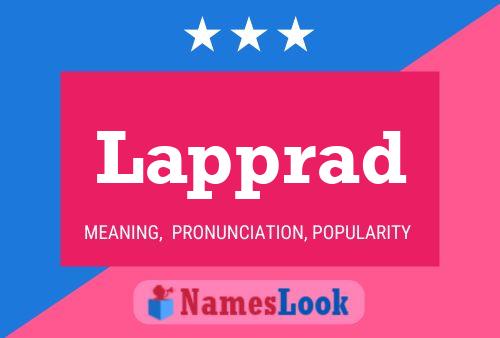 Lapprad Name Poster