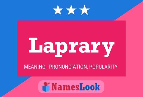 Laprary Name Poster