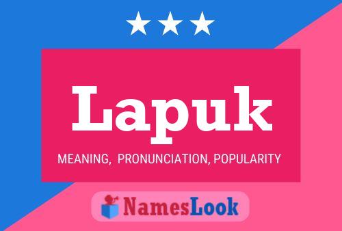 Lapuk Name Poster