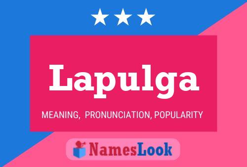 Lapulga Name Poster