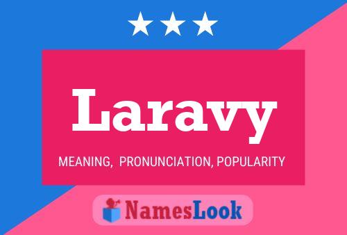 Laravy Name Poster